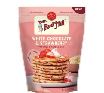 Bob’s Red Mill White Chocolate Chip Strawberry Pancake & Waffle Mix (567g)