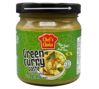 Chef’s Choice Vegan Green Curry Paste (220g)