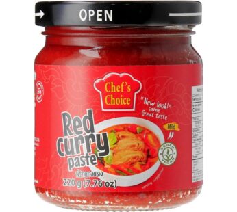 Chef’s Choice Vegan Red Curry Paste (220g)